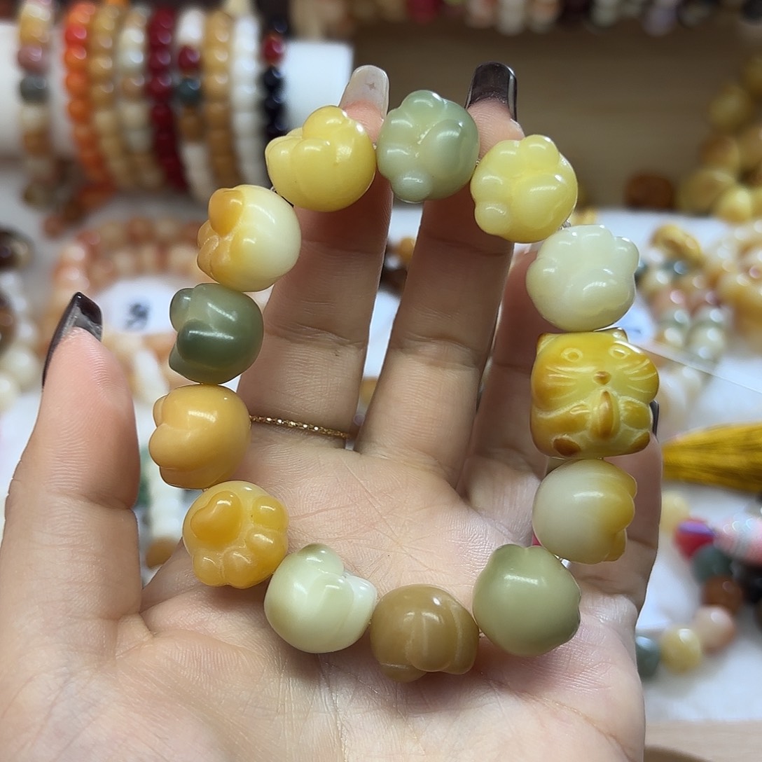 菩提根/象牙果手串默认微暇