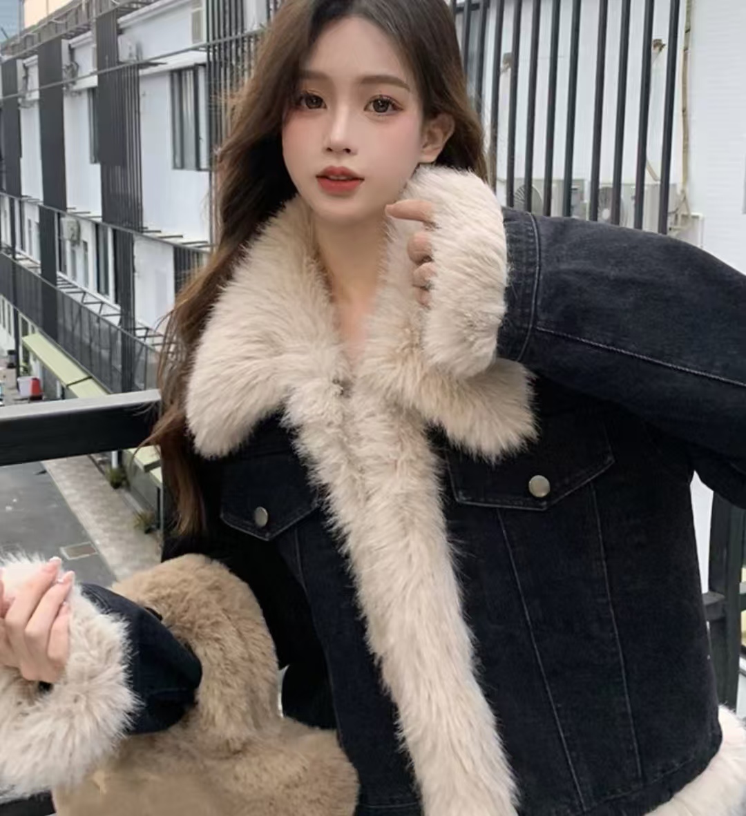 101-110韩系时尚百搭女装外套冬季