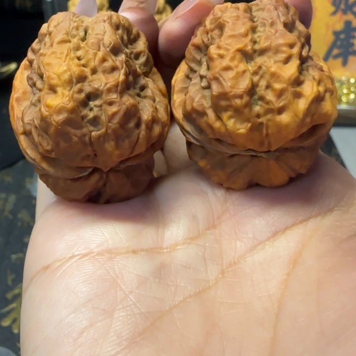 吊坠文玩核桃古柏金蟾41