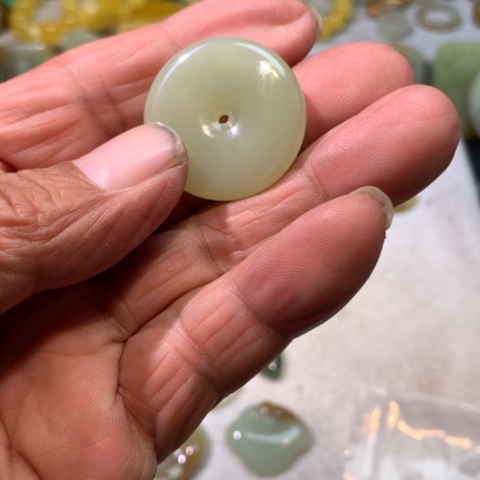 未镶嵌手链和田玉峰***2