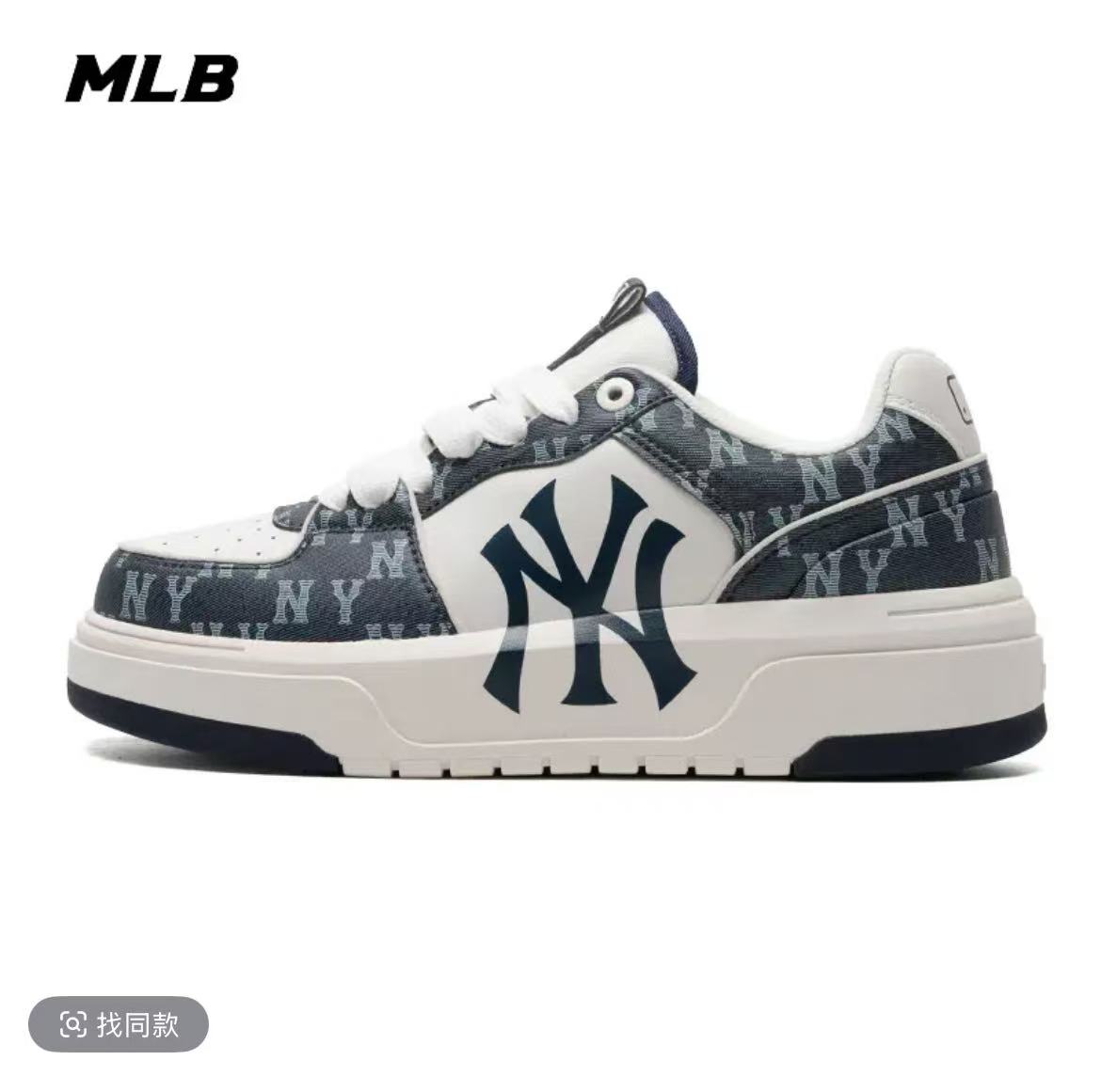 未拆封 MLB MLBChunkyLiner低帮学长鞋2025新款百搭运动休闲板鞋1