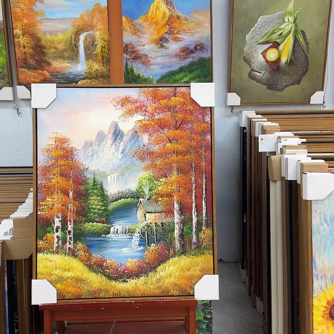 油画5060油画作品展作品展作品集