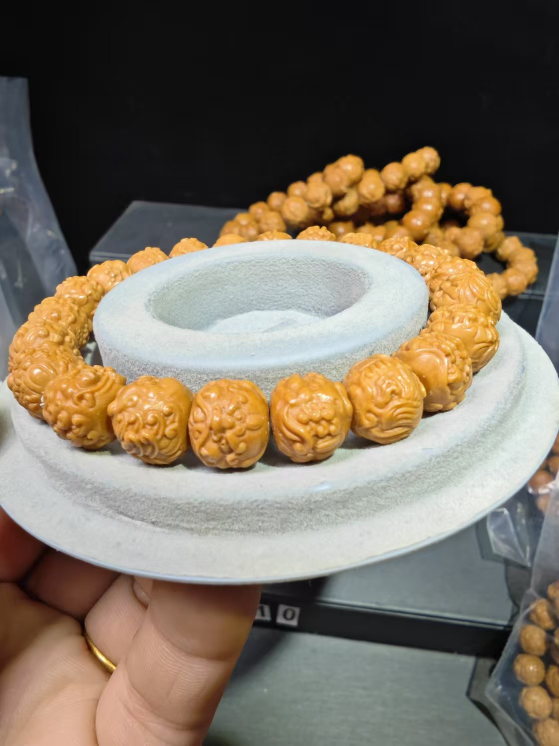 全品猴头核桃雕刻龙生九子11+猴头核桃