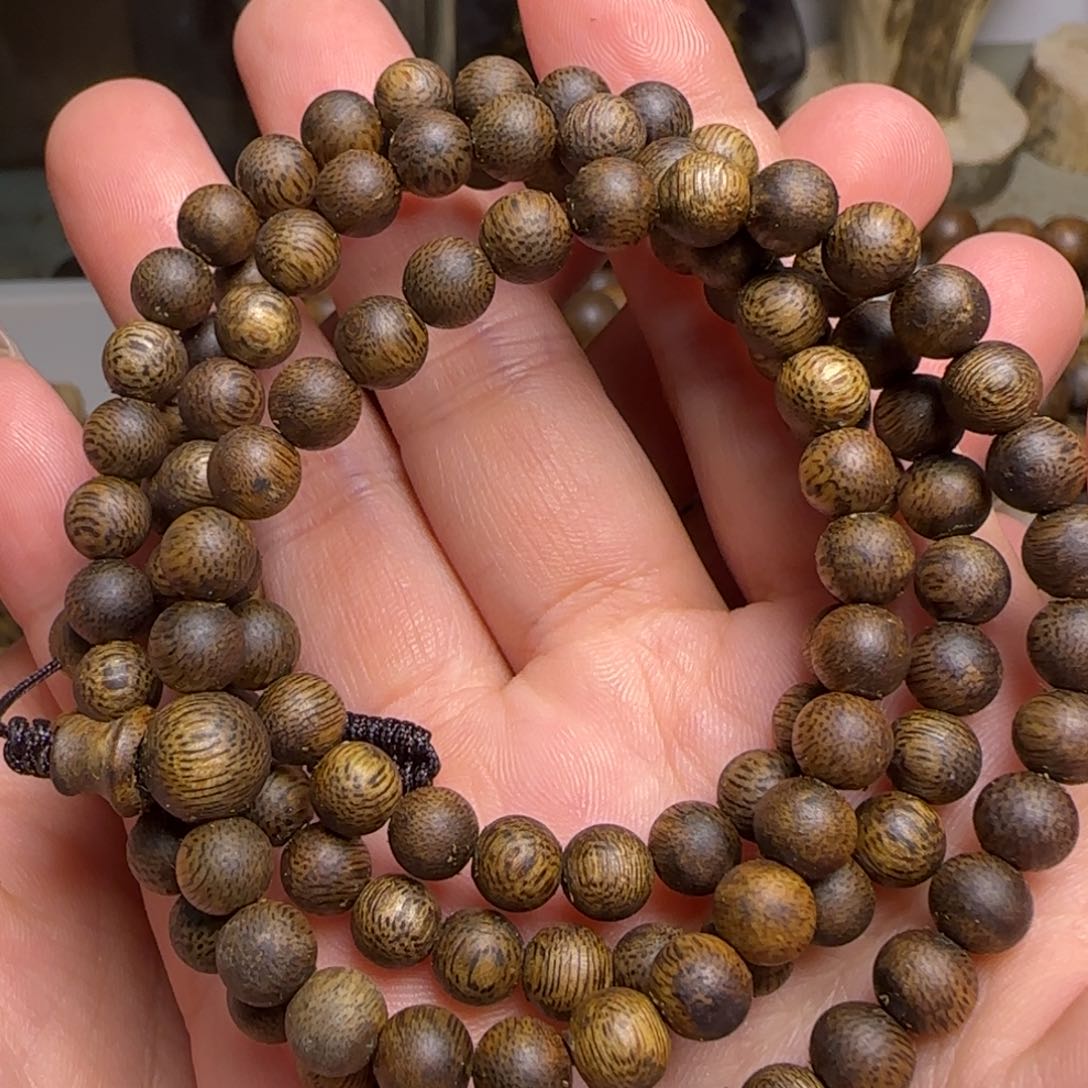 沉香手串棋楠沉香6mm多圈手串