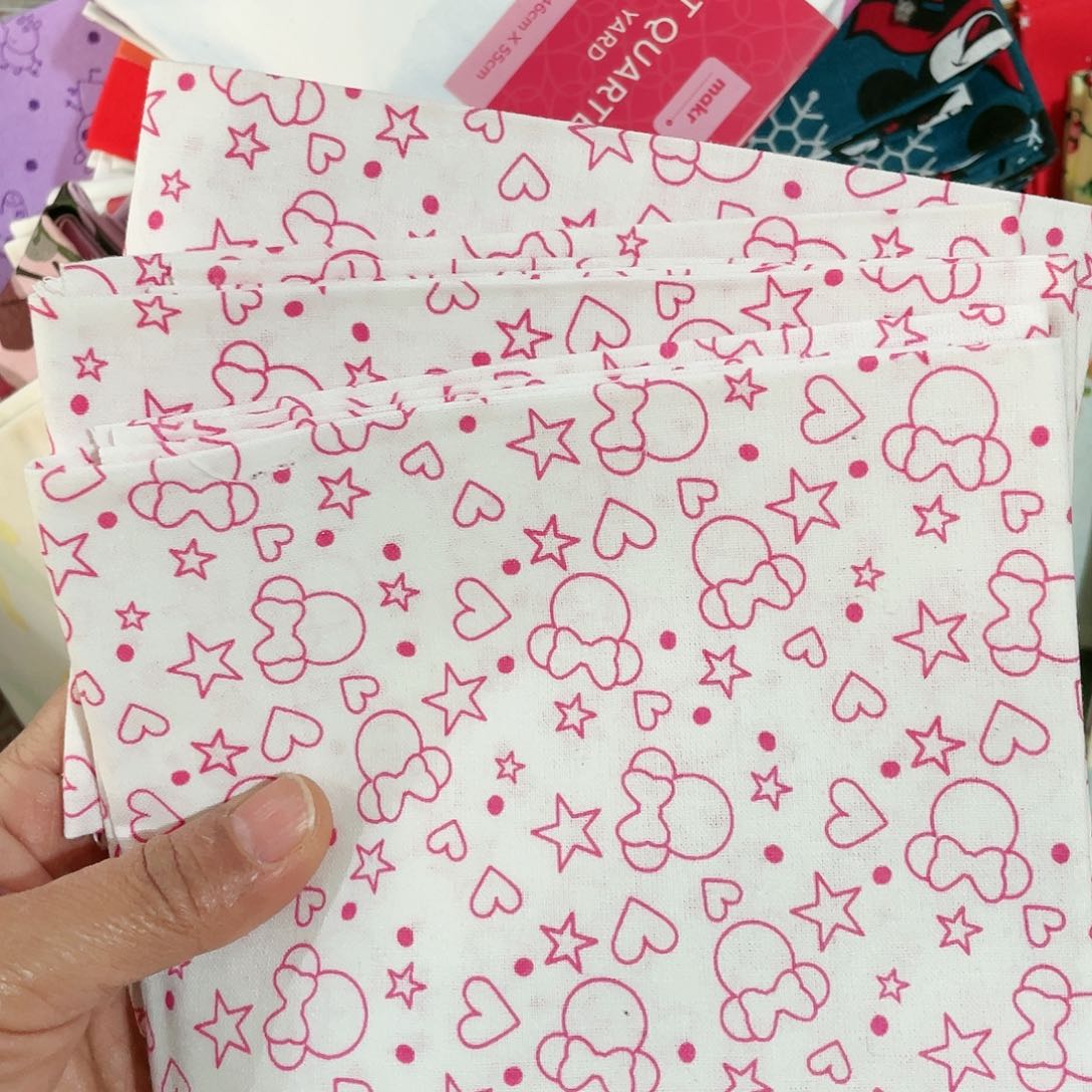 3片纯棉平布45.50一片果子布艺