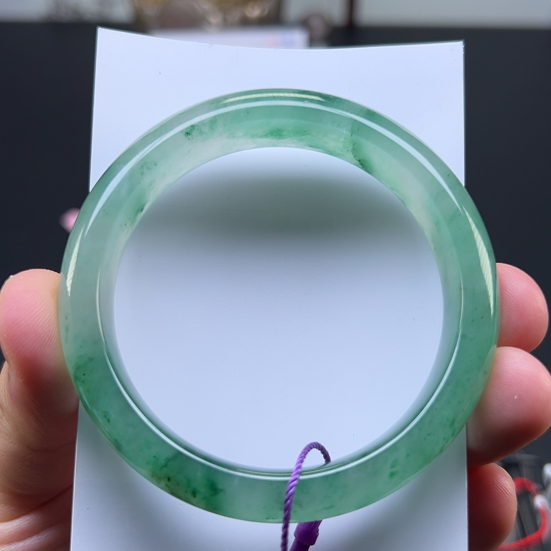 石英质玉手镯未镶嵌手镯56+