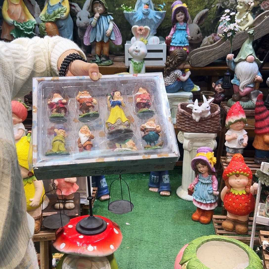 花园摆件红红火火