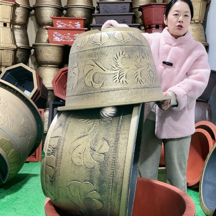 圆盆古铜六零两个