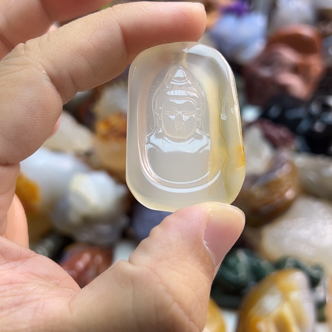 玛瑙/玉髓未镶嵌颈饰