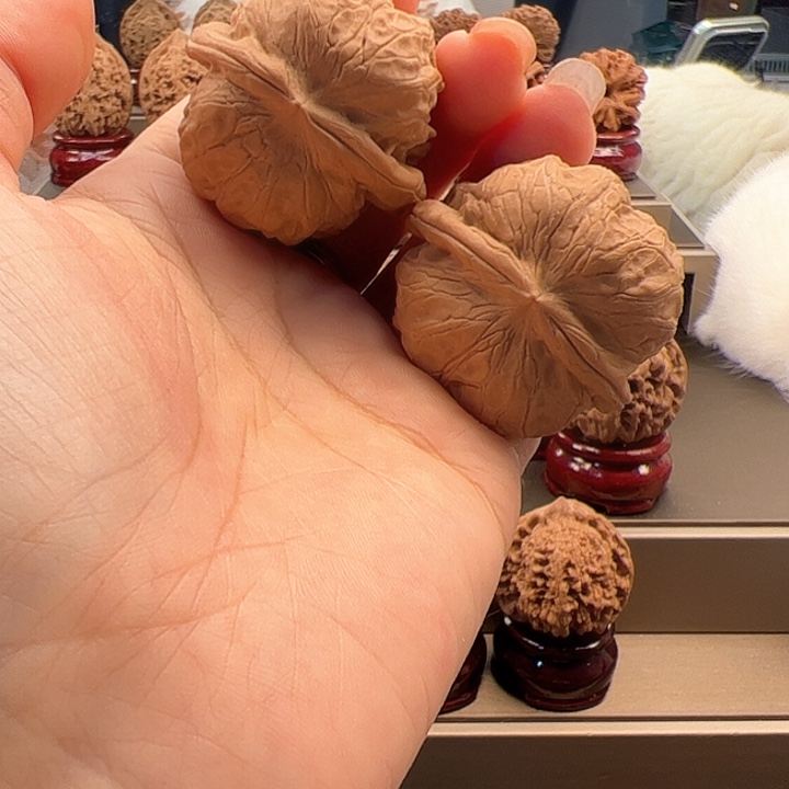 把件文玩核桃40 达摩 w-007