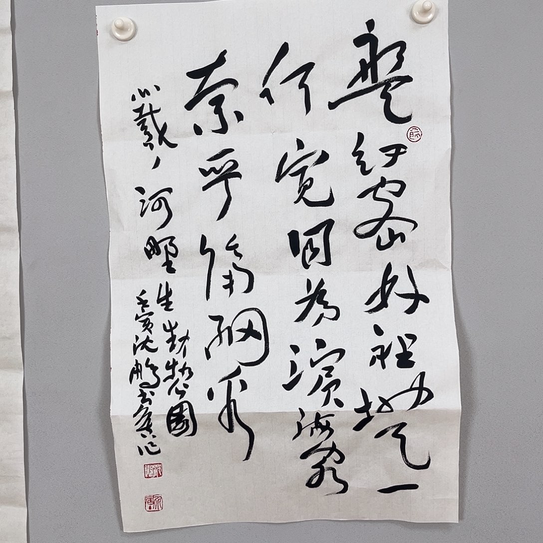 书法沈老师书法作品