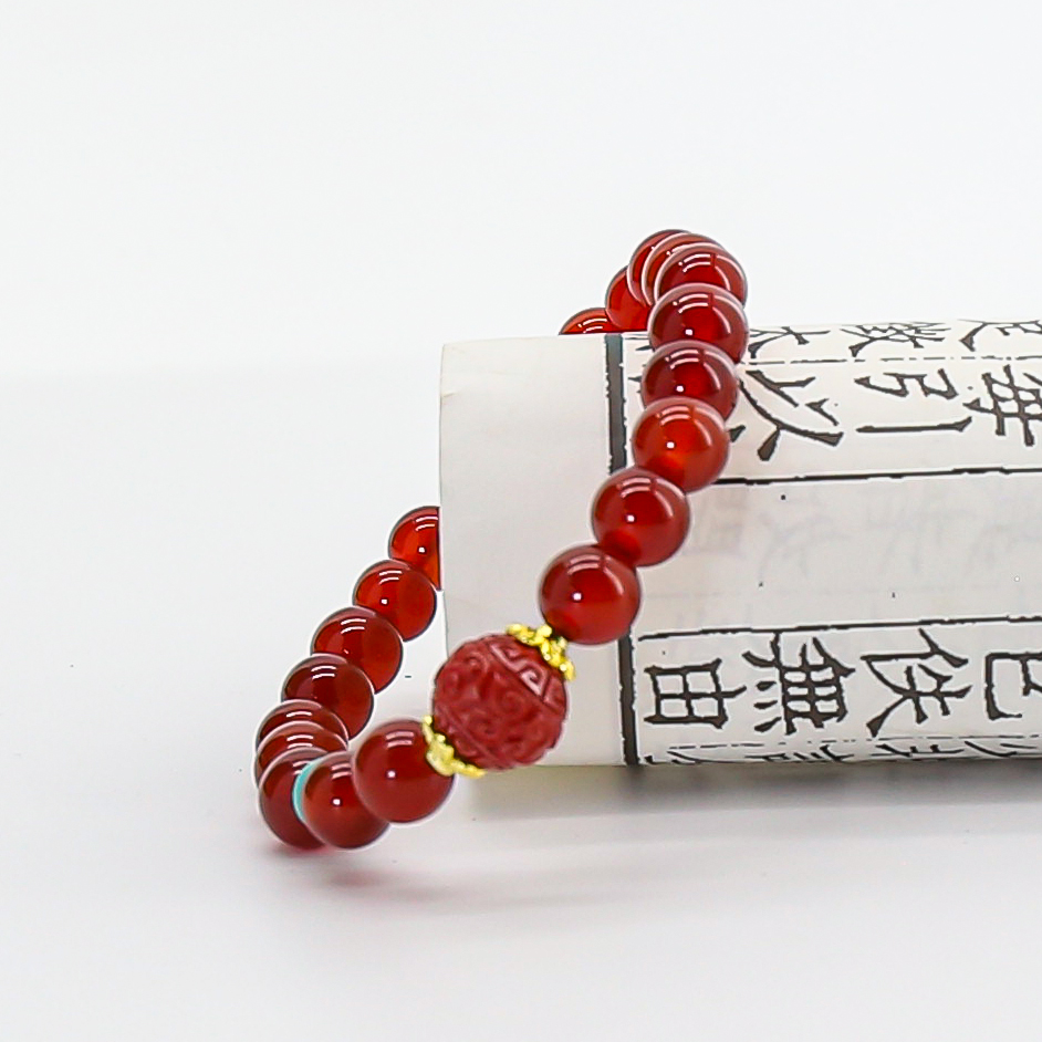 GZ0901玛瑙-精品手串（带证书和礼盒）