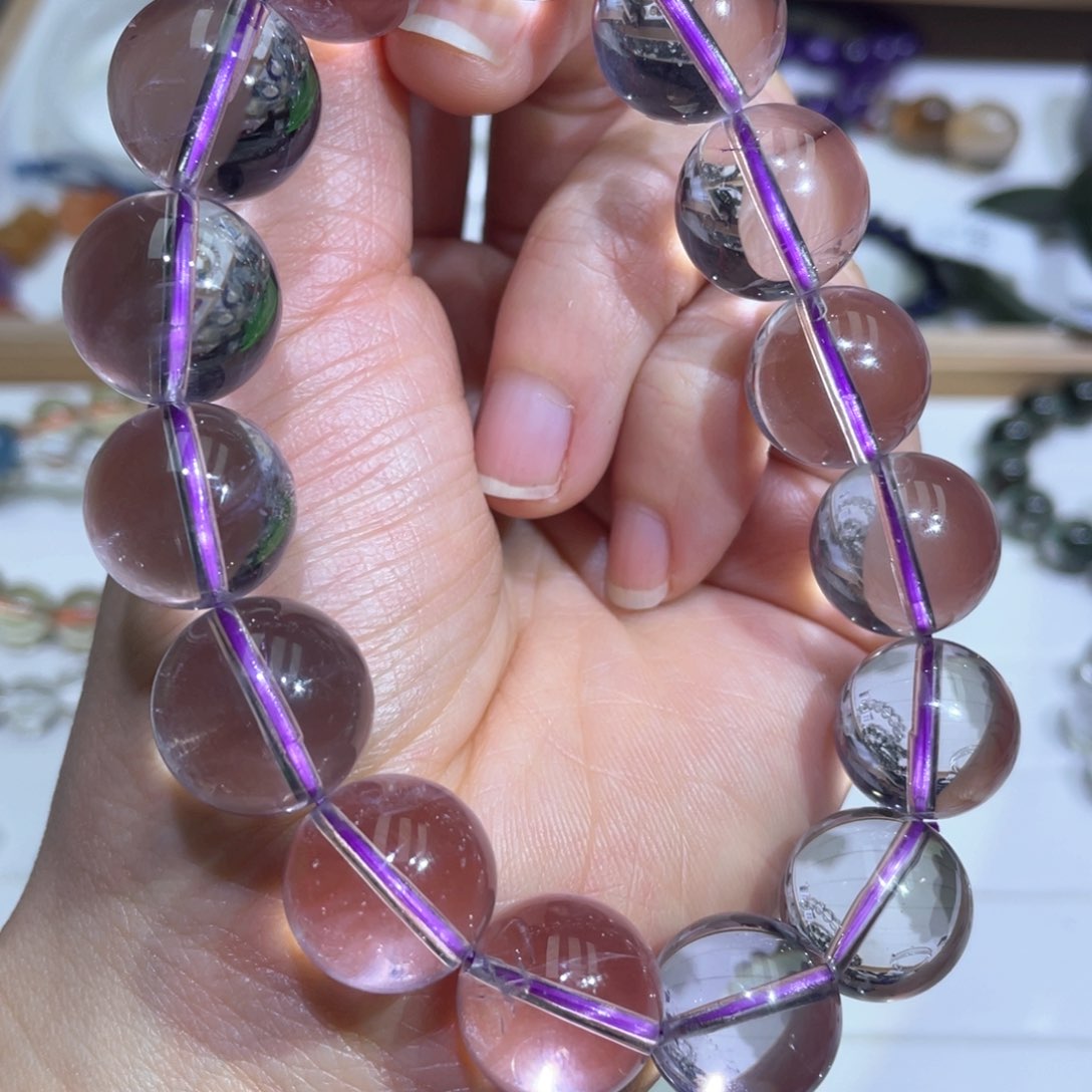 水晶手链未镶嵌手串