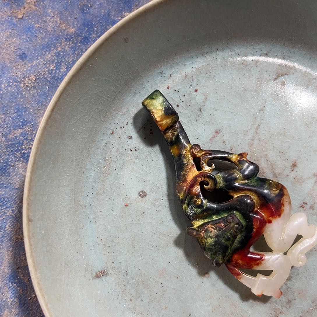 瓷片舍*得五大名窑瓷器摆件瓷片