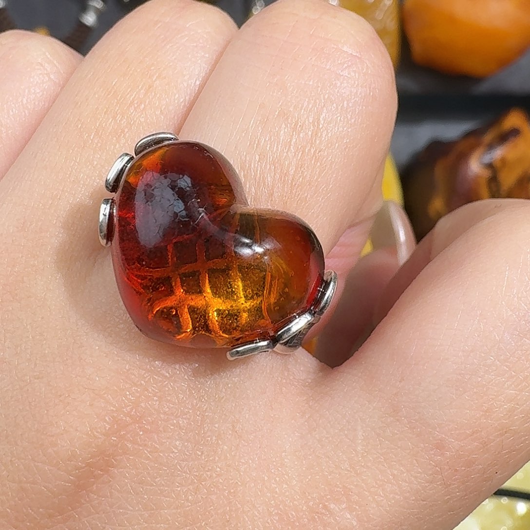 琥珀未镶嵌裸石你