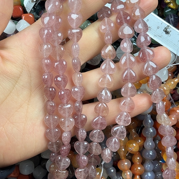 查罗石散珠合金卡10爱心草莓一条