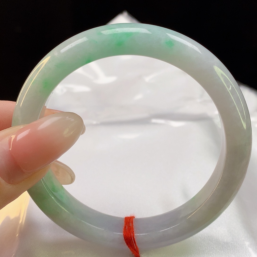 翡翠手镯未镶嵌天然翡翠7049