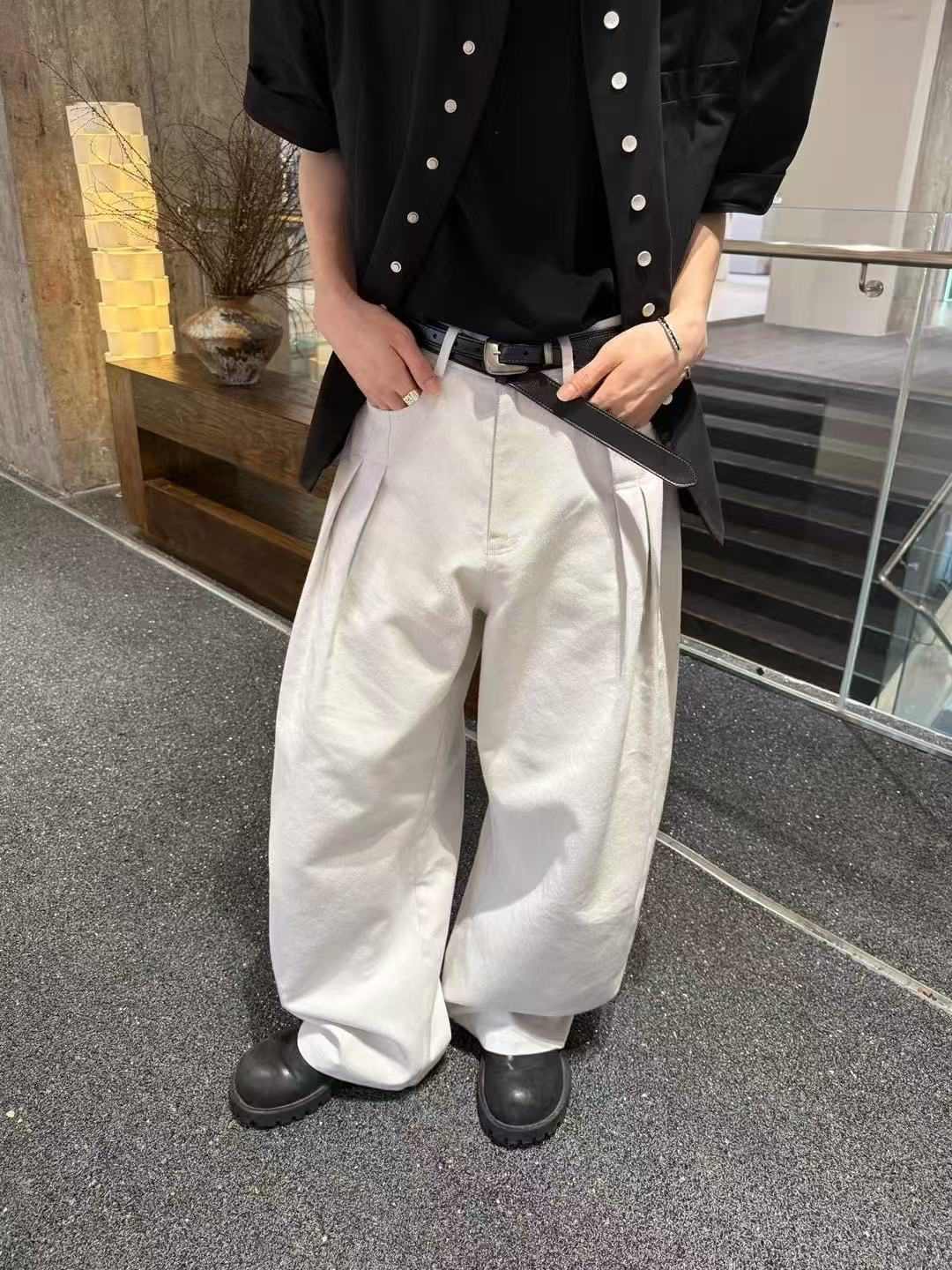 直筒 阔腿春夏休闲长裤