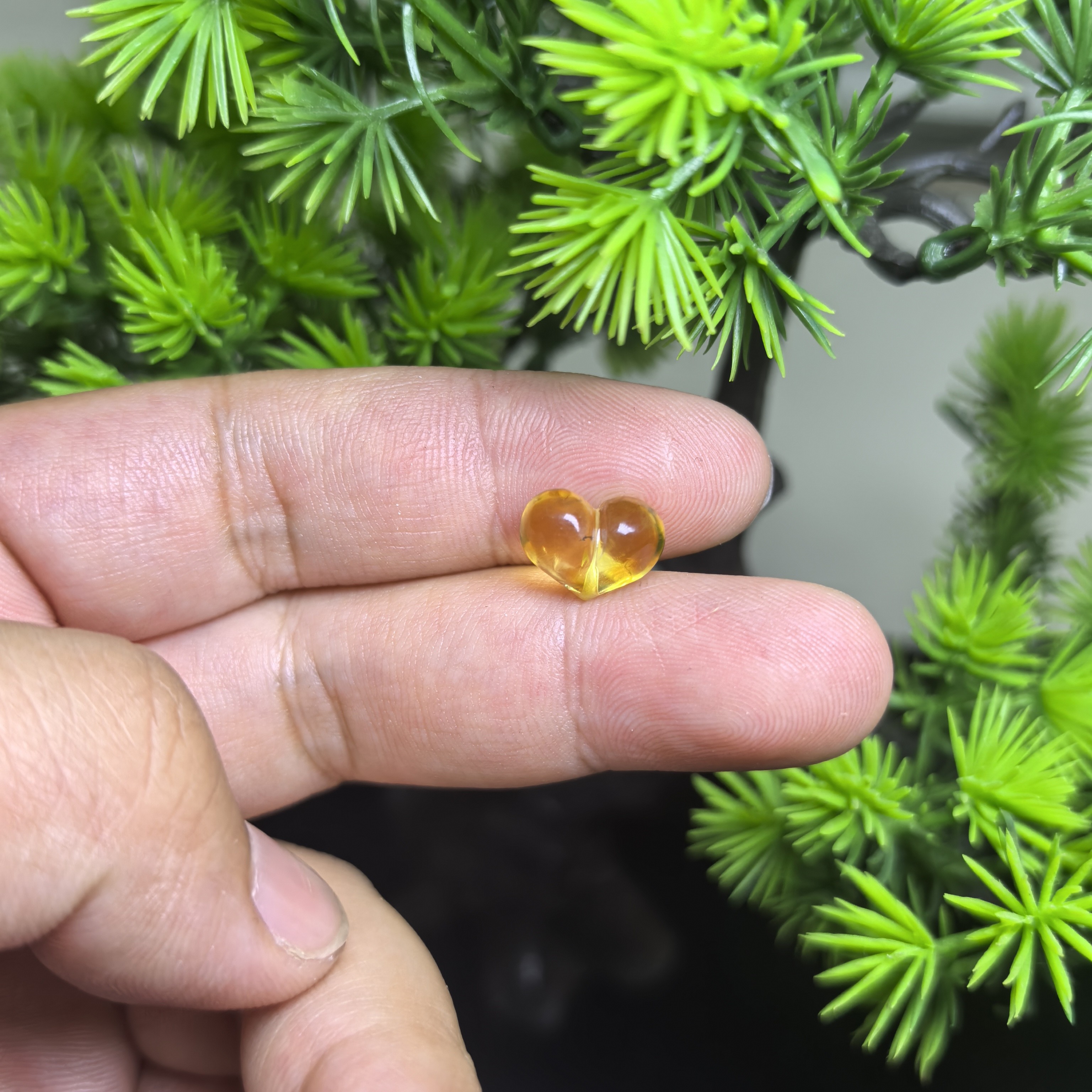 C1539天然蜜蜡精品屁桃尺寸12✖️7✖️9无优化支持复检