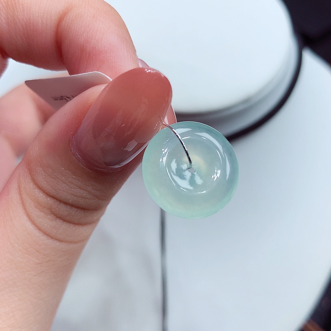 翡翠未镶嵌颈饰翡翠1，15.1/4.5