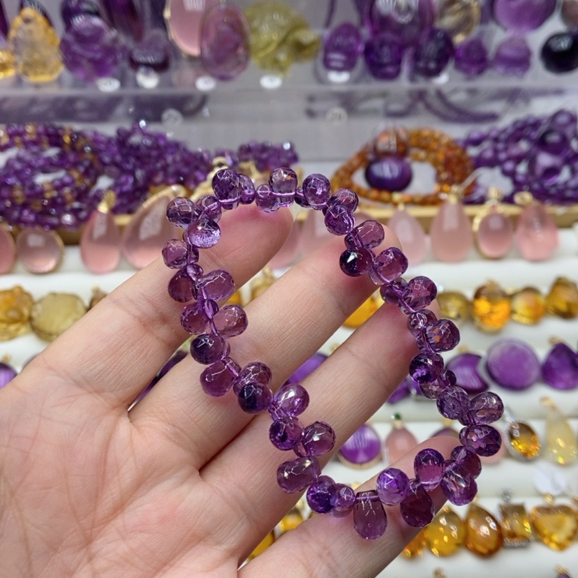 【闪购商品】水晶水晶手链未镶嵌