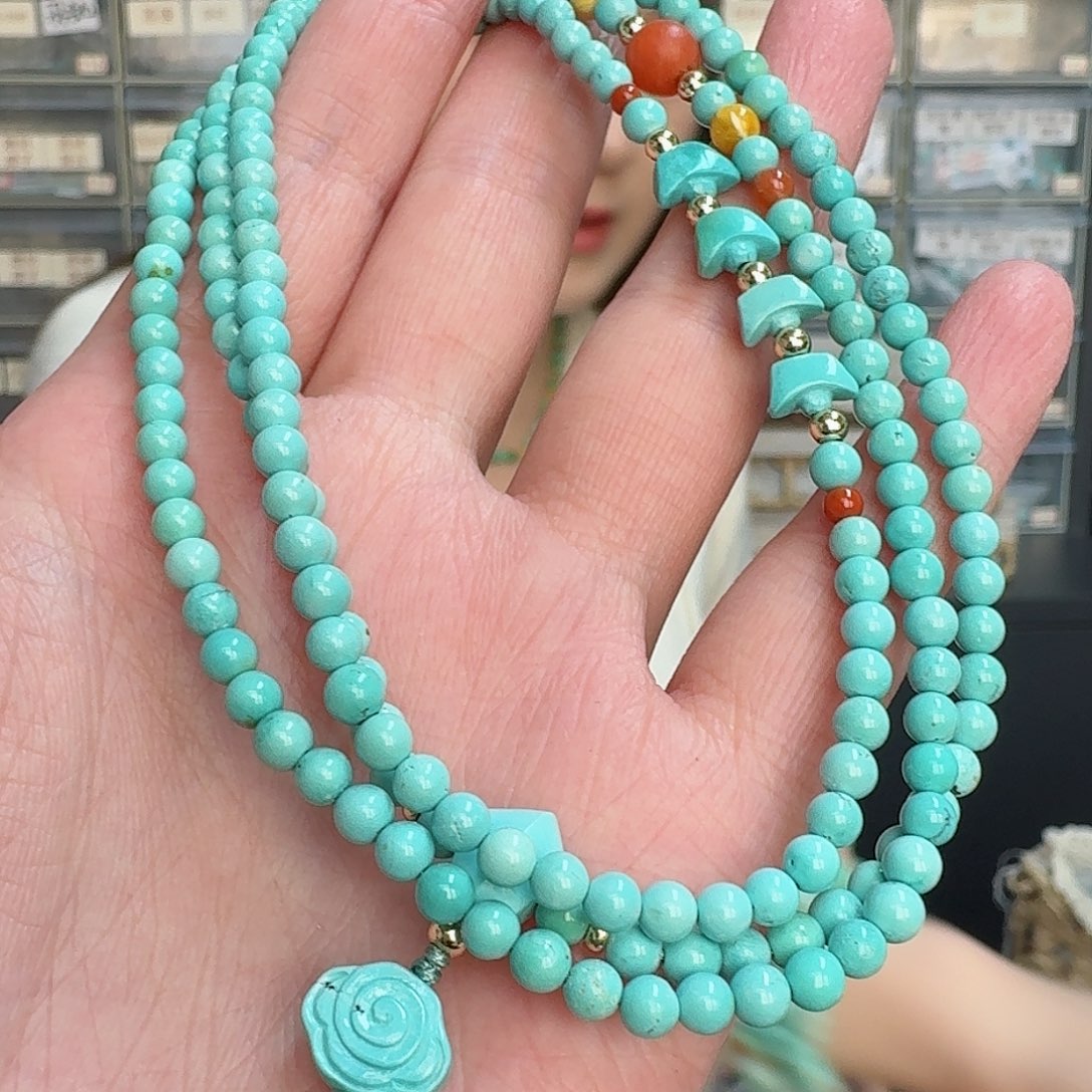 绿松石珠宝奇石未镶嵌