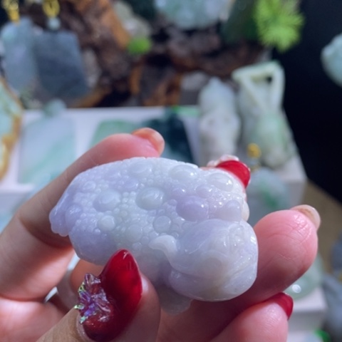 【闪购商品】颈饰未镶嵌翡翠金蟾