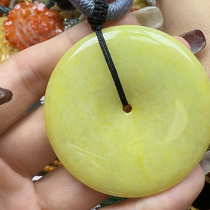 翡翠未镶嵌项链翡翠