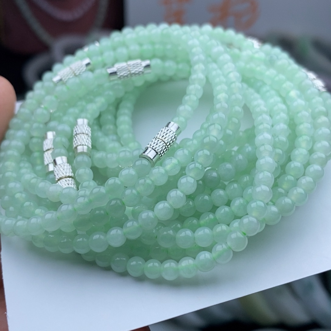 翡翠手链未镶嵌手串多样性发货