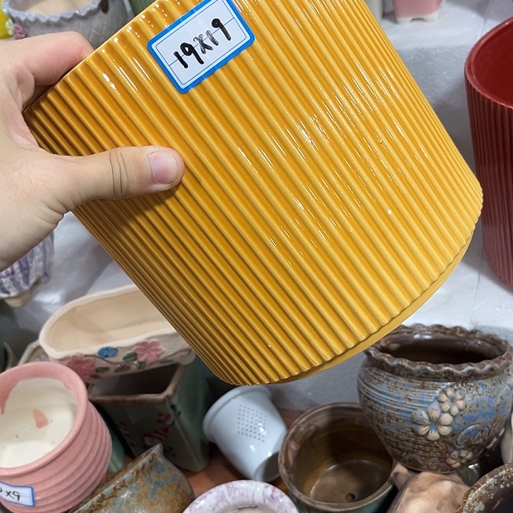 有孔！福利价陶瓷花盆全场10包邮