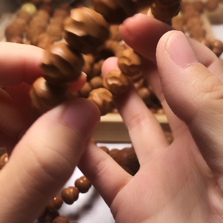 猴头手工雕刻玄甲无相