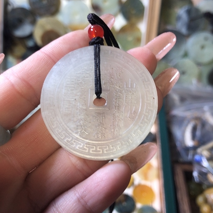 岫玉岫玉挂件未镶嵌