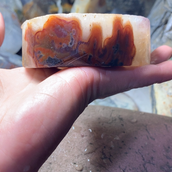 定制玛瑙大*砖定制手镯