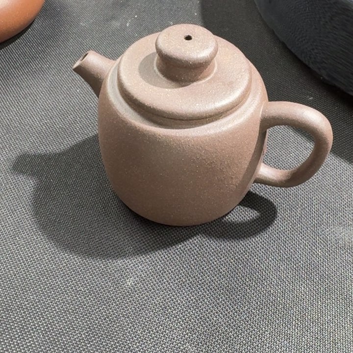 紫砂茶壶紫泥巨轮110cc无添加