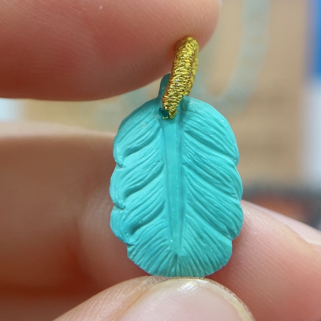 未镶嵌绿松石珠宝奇石