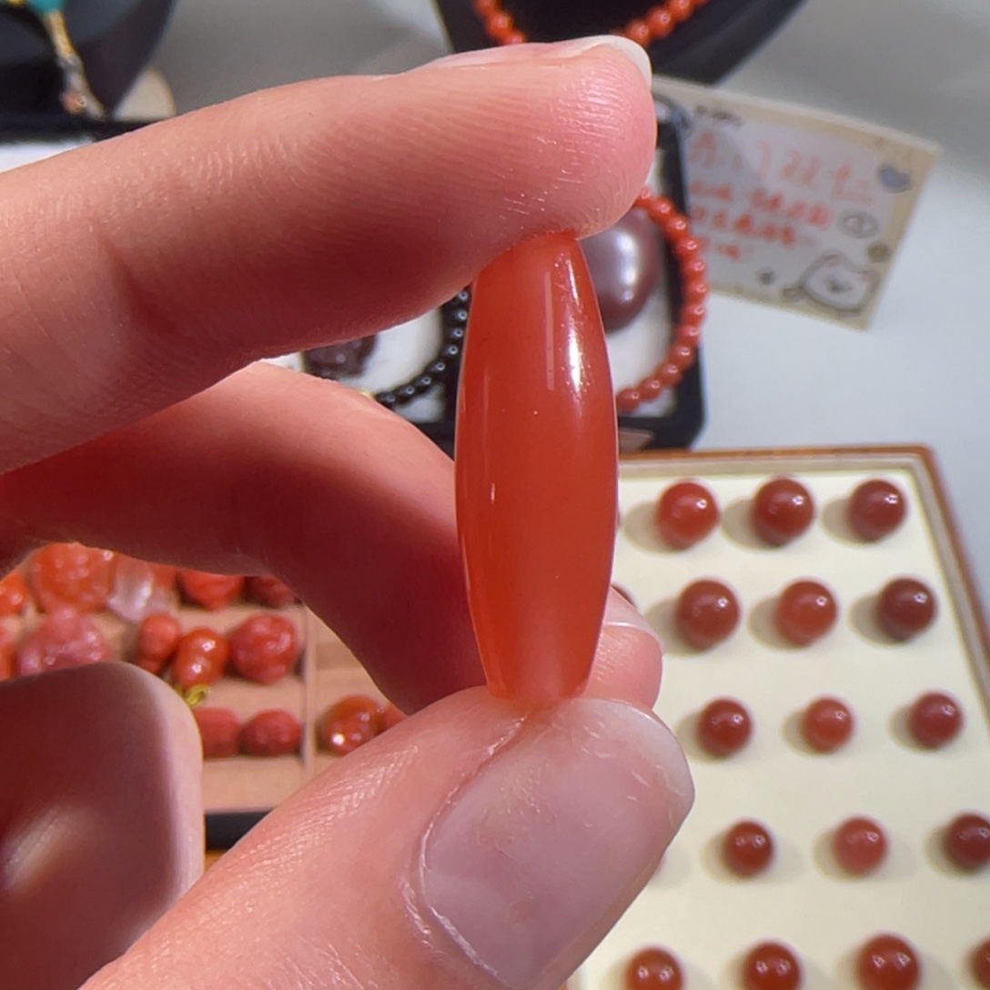 南红玛瑙未镶嵌勒子