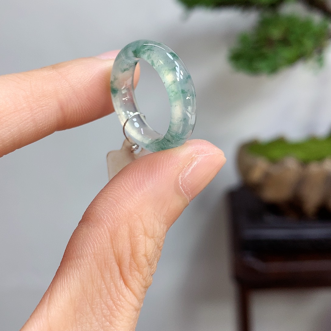 翡翠戒指未镶嵌9号