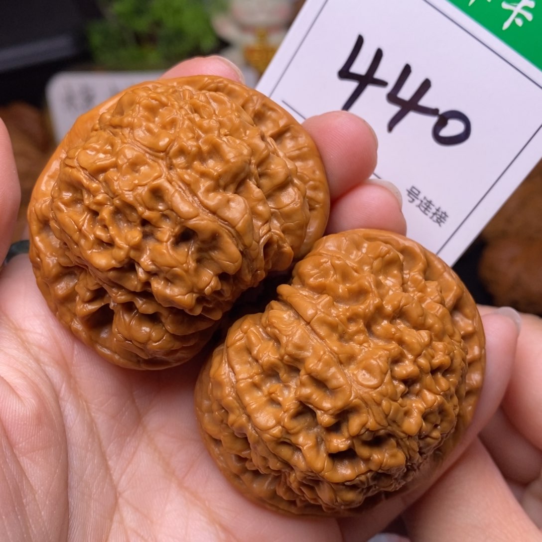 把件文玩核桃440官帽5.2