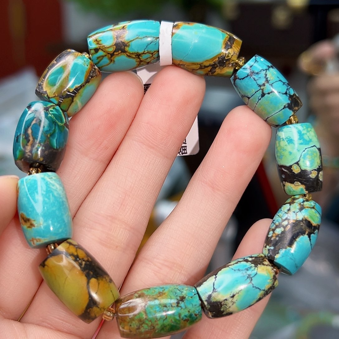 绿松石珠宝奇石未镶嵌