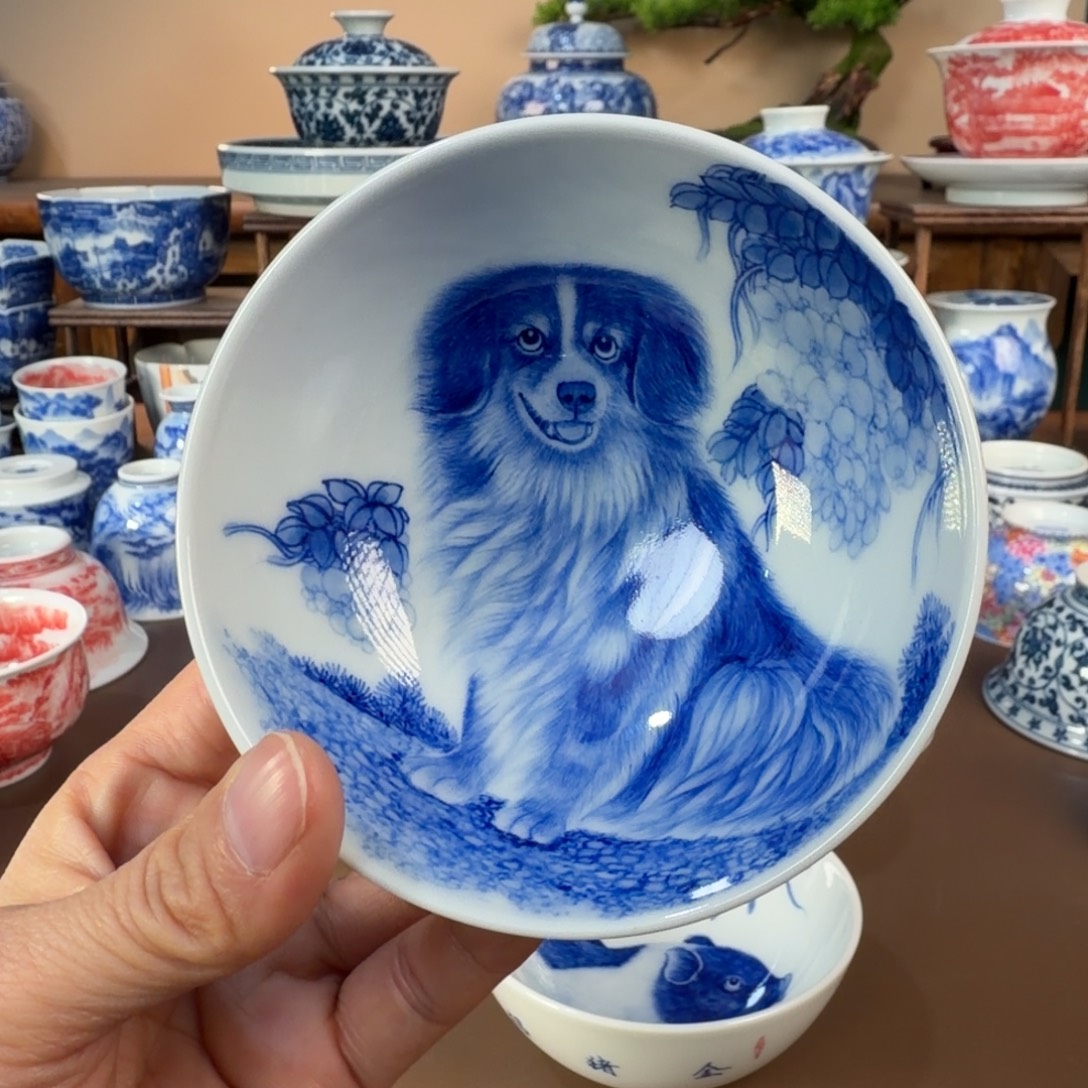 景德镇陶瓷手工手绘