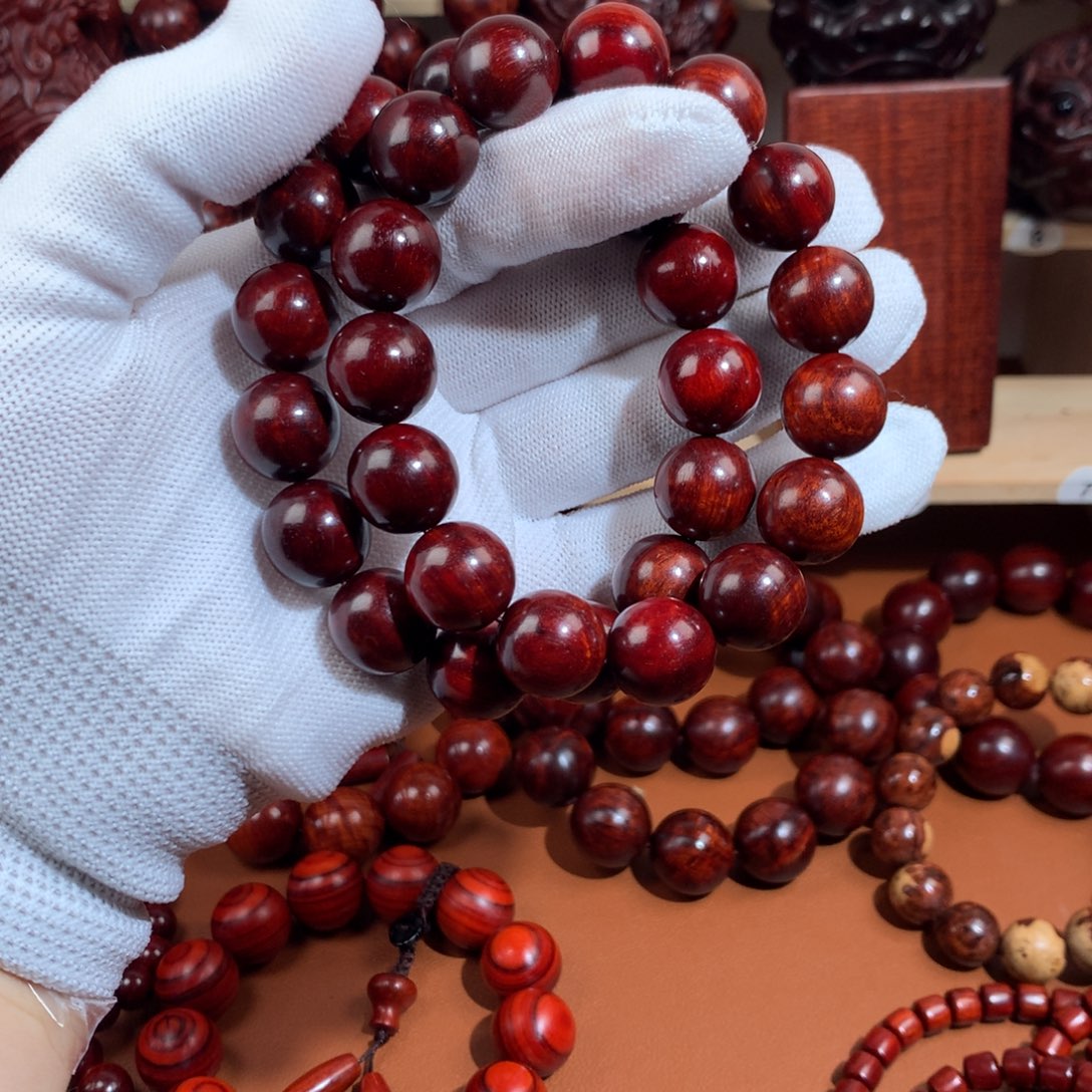 染料紫檀（血檀）1.5泥料-鸡血红福利款