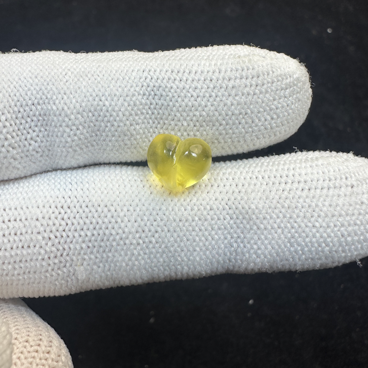 C1637天然蜜蜡精品屁桃尺寸9✖️6.5✖️8无优化支持复检