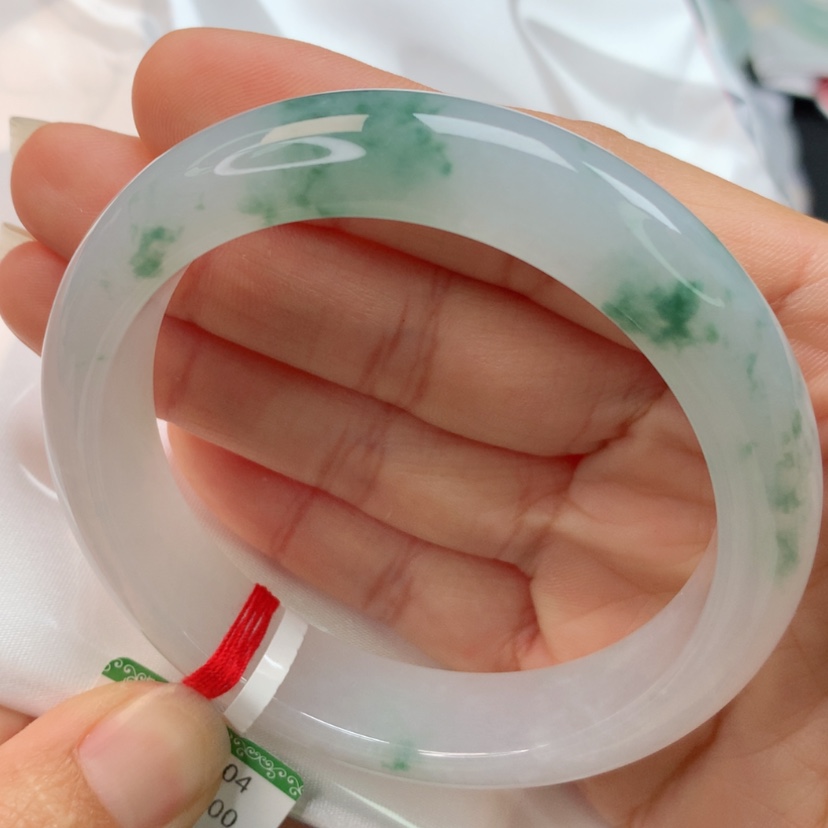 【闪购商品】翡翠手镯未镶嵌天然翡翠手镯