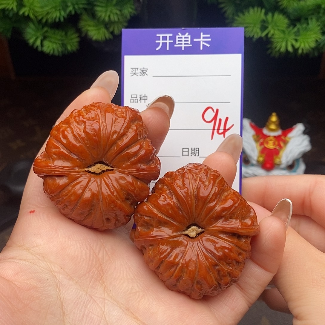 顾****吊坠文玩核桃94号45南瓜