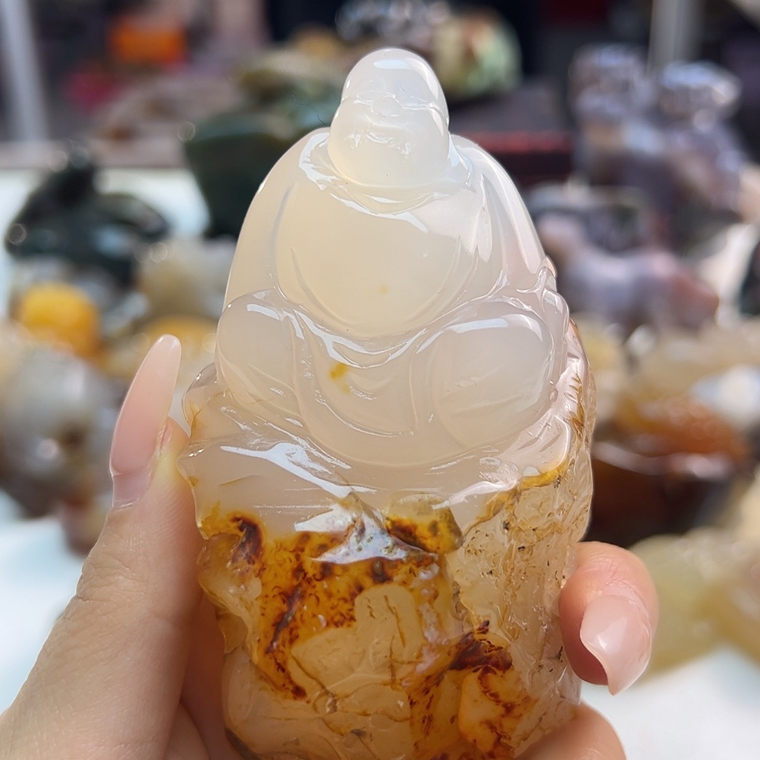 玛瑙/玉髓合金颈饰