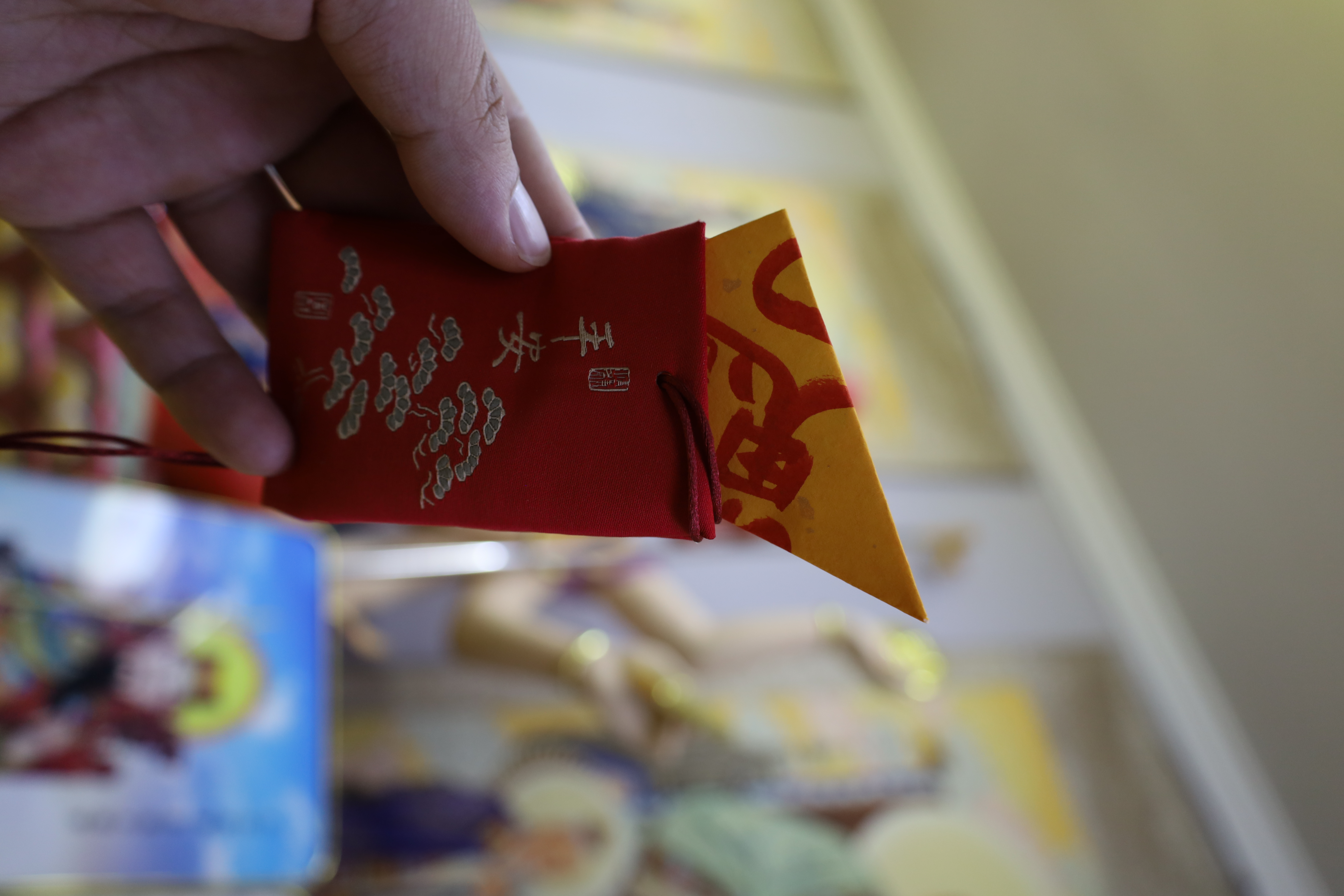 《平安岁卡》师傅已kai 26年祝福岁卡 手工绘制