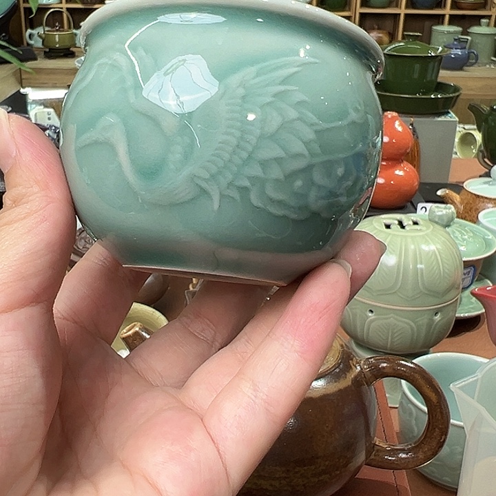 龙泉敬悦青瓷品茗杯