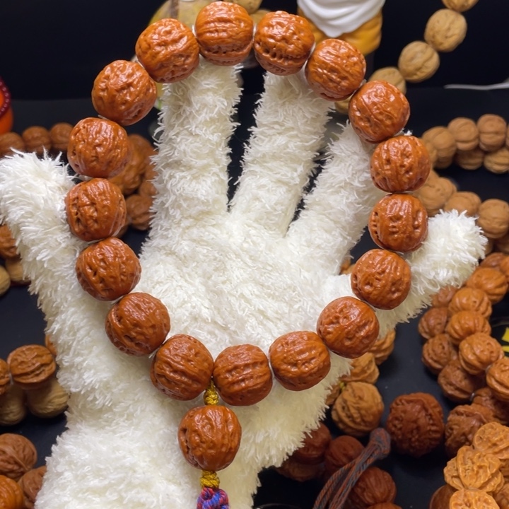 平***生手串文玩核桃方墩