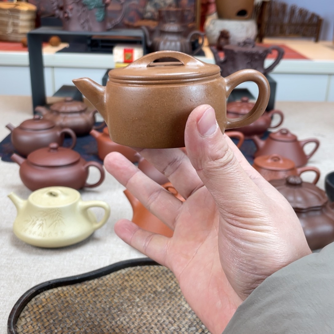 紫砂茶壶保原矿品质手工壶直播间