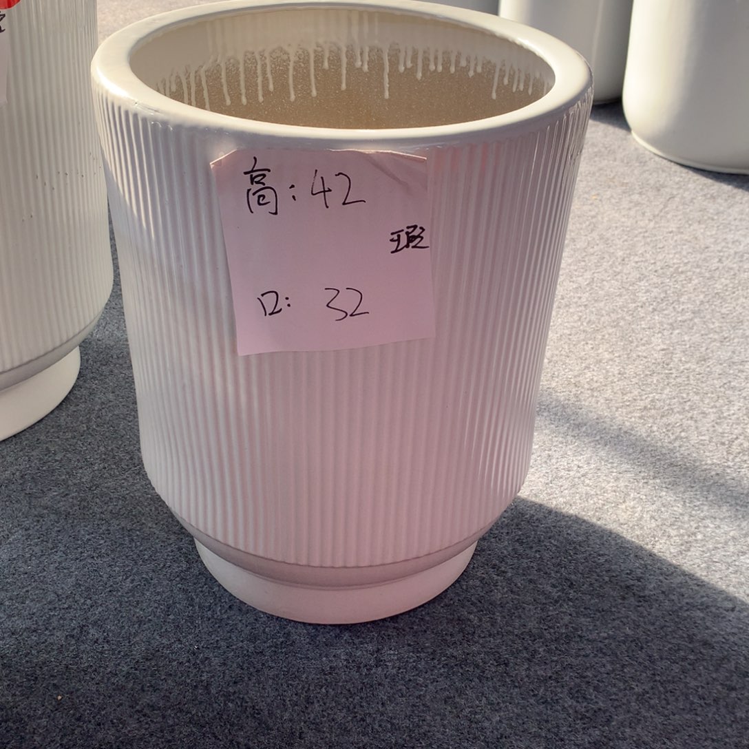 高温陶瓷花盆微瑕